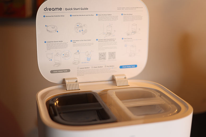 Руководство по быстрому запуску Dreame L10s Ultra